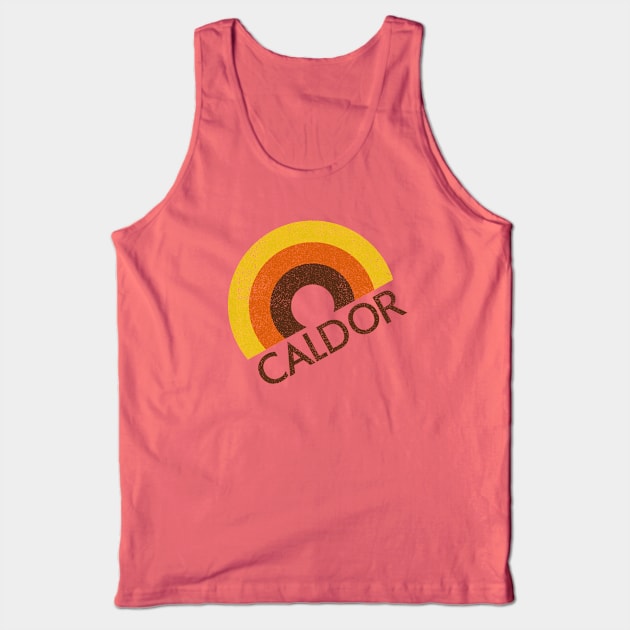 Caldor distressed 70s Tank Top by GeekGiftGallery